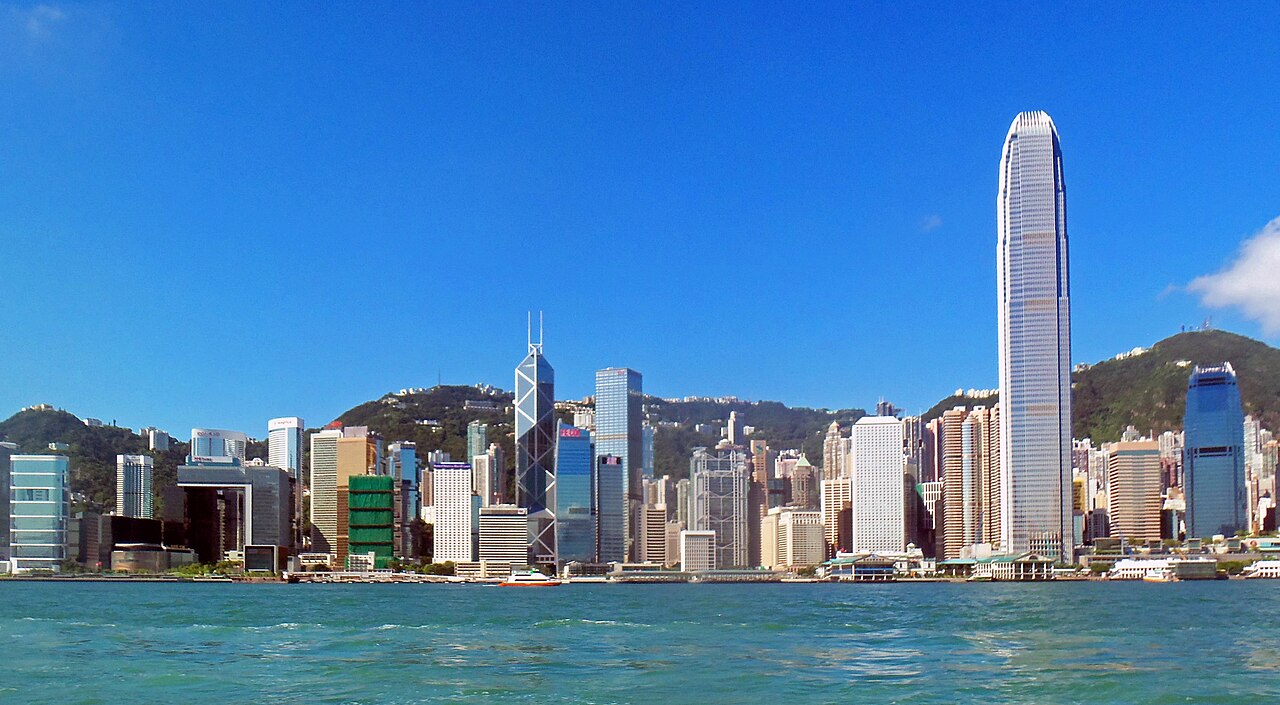 Central Hong Kong viewed from Victoria Harbour